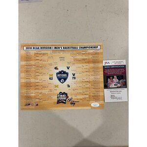 Eric Paschall signed autographed Villanova Wildcats 2018 bracket 8x10 Photo JSA